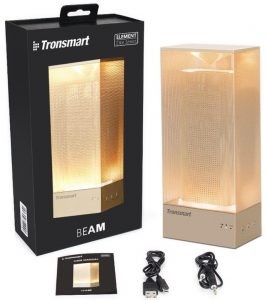 Tronsmart Element BEAM hordozható Bluetooth hangszóró és hangulatfény