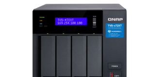 Négylemezes stabilitás TVS-472XT QNAP Négylemezes stabilitás TVS-472XT QNAP