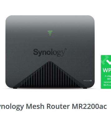 Synology Mesh Router MR2200ac teszt és bemutató Synology Mesh Router MR2200ac teszt és bemutató