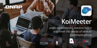 A QNAP és a KoiMeeter a távoli kommunikáció igényeire szabott videokonferencia-megoldást kínál