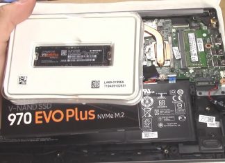 Acer Aspire 5 (A515-54G) notebook akkumulátor eltávolítás, m.2 SSD beszerelés