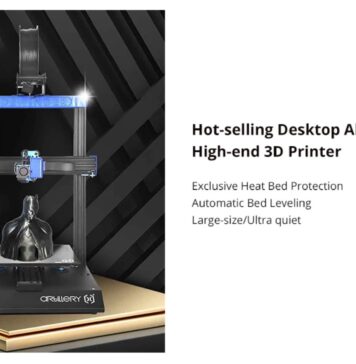 Artillery Sidewinder X2 3D nyomtató, ABL automatikus kalibráció, Titan Direct Drive extruder, 180-240 fok, 300*300*400mm nagyobb építési térfogat Artillery Sidewinder X2 3D nyomtató